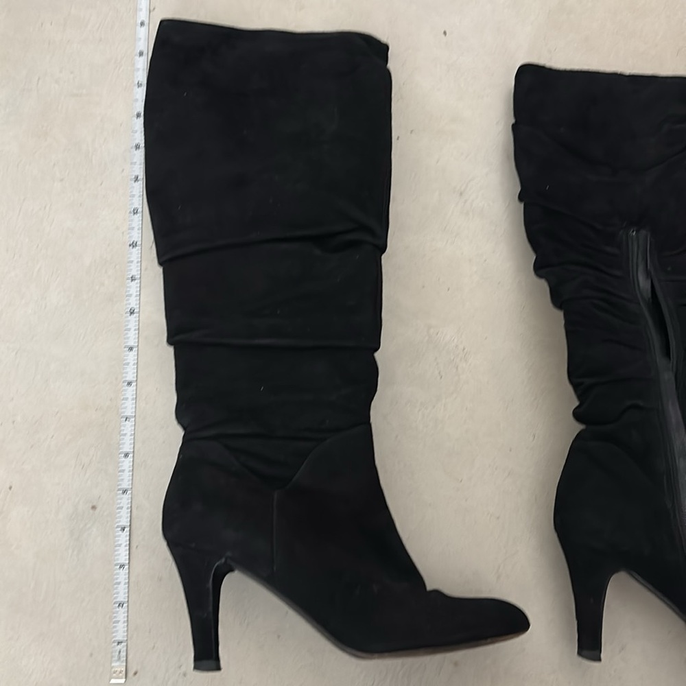 Sale! VANELi Black Suede Scrunch Boots - Picture 12 of 14